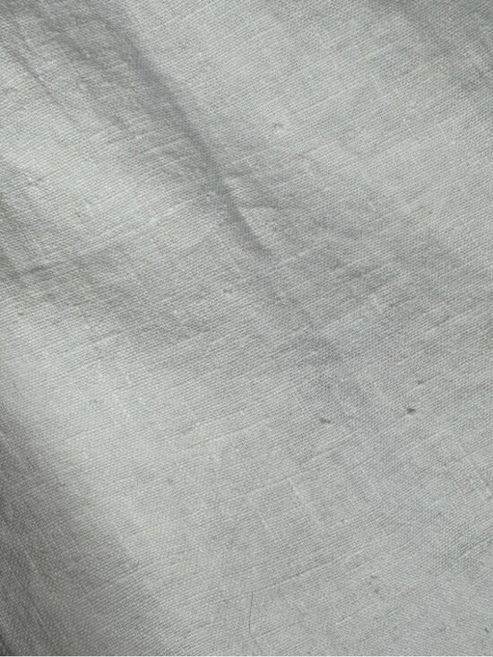 Vintage Harve Benard Linen Dress Cream Embroidered Midi Minimalist Casual - Picture 6 of 16